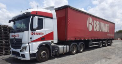 Carreta da Transportes Brunato